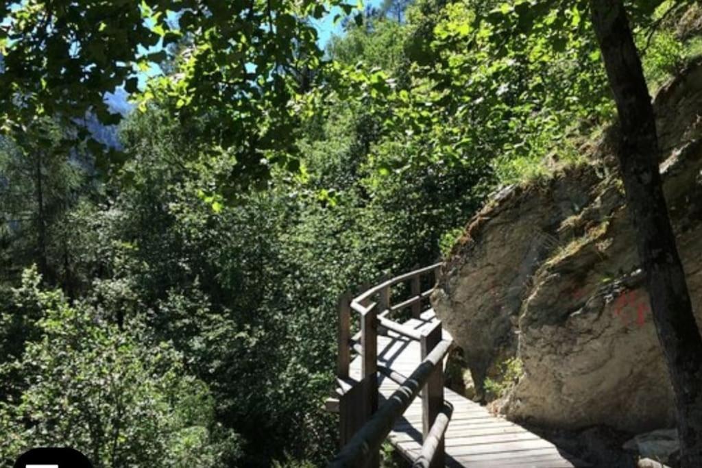 Vacances En Tout Tranquillite A Vercorin Bagian luar foto
