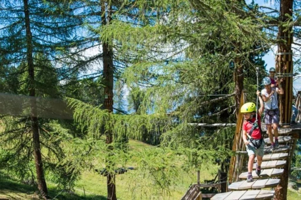 Vacances En Tout Tranquillite A Vercorin Bagian luar foto