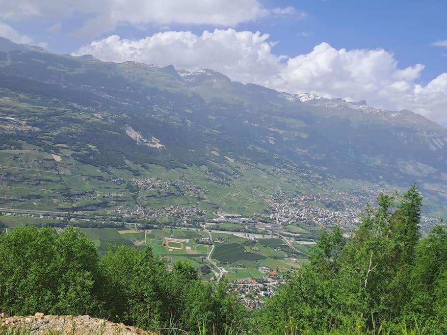 Vacances En Tout Tranquillite A Vercorin Bagian luar foto